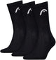 Head - unisexe - chaussettes de sport tous sports - entraînement - pack de 3 - taille 43-46