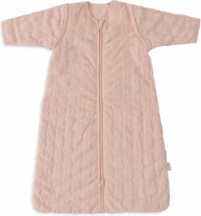 Jollein x Miffy - gigoteuse d'hiver pour bébé avec manches zippées 110 cm - miffy jacquard rose sauvage - gigoteuse d'hiver