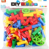 Roues en tube de construction, 72 pcs.