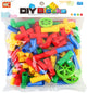 Roues en tube de construction, 72 pcs.