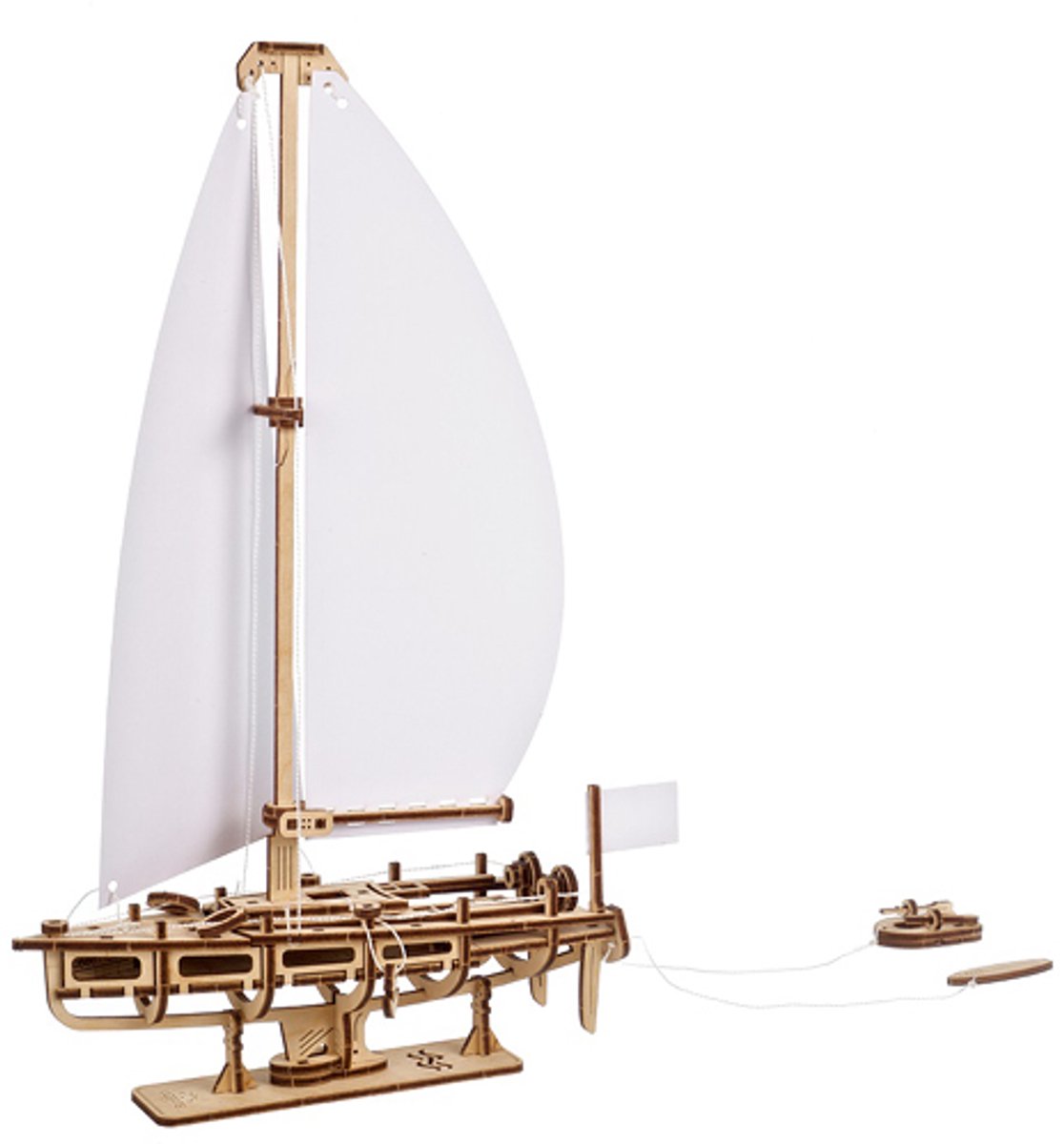 Modèle 3D en bois Ugears - yacht de beauté océanique