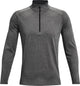 Under Armour maillot de sport homme ua tech 2.0 1 2 zip-gris - carbone chiné - noir