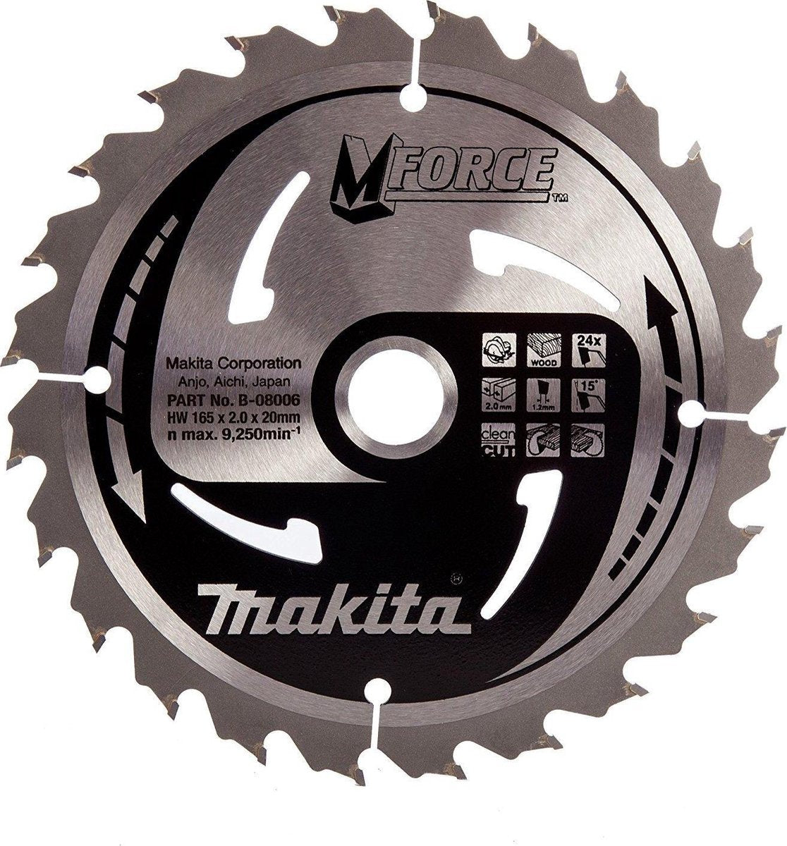 Makita a-89632 lame de scie m-force hm