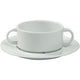 Tasse à soupe nordika océan porcelaine blanche