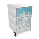 Caisson à tiroirs mobile Paperflow easybox avec 3 tiroirs 642x390x436mm continent