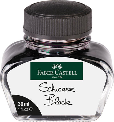 Encre pour stylo plume Faber-castell - noir - flacon 30 ml - fc-149854