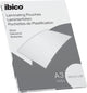Pochettes de plastification Ibico basics a3, brillantes - 100 microns - 100 pièces - transparentes