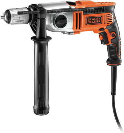 Black+decker Black Decker puissante perceuse à percussion de 1100 watts. vitesse variable