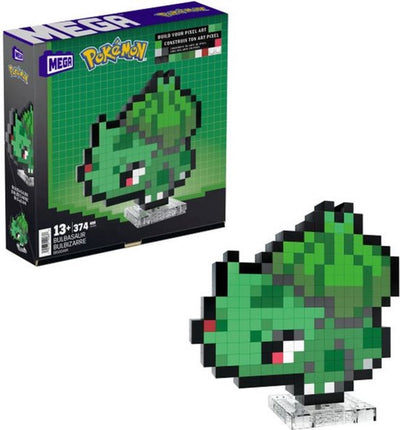 Mattel méga pokémon bisasam pixel art
