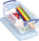 Boîte à crayons vraiment utile, 09 litres, transparente