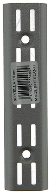 Sovella 1013114 - tringle murale effet argent 15cm | 10 pièces