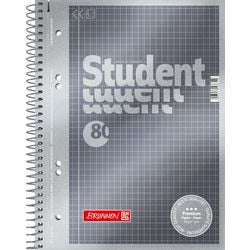 Bloc-notes marron a5 anthracite métallisé