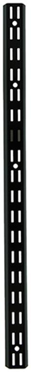 Sovella 1013147 - rail mural noir 50cm | 10 pièces
