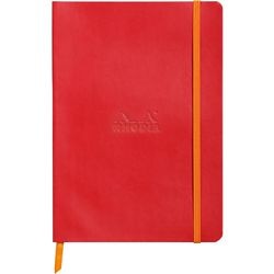 Carnet rhodia 117413c non perforé rouge
