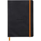 Carnet rhodia 117402c non perforé noir