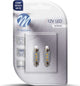 M-tech LED c5w 12v 36mm - culot 3x diode LED - canbus - blanc - set