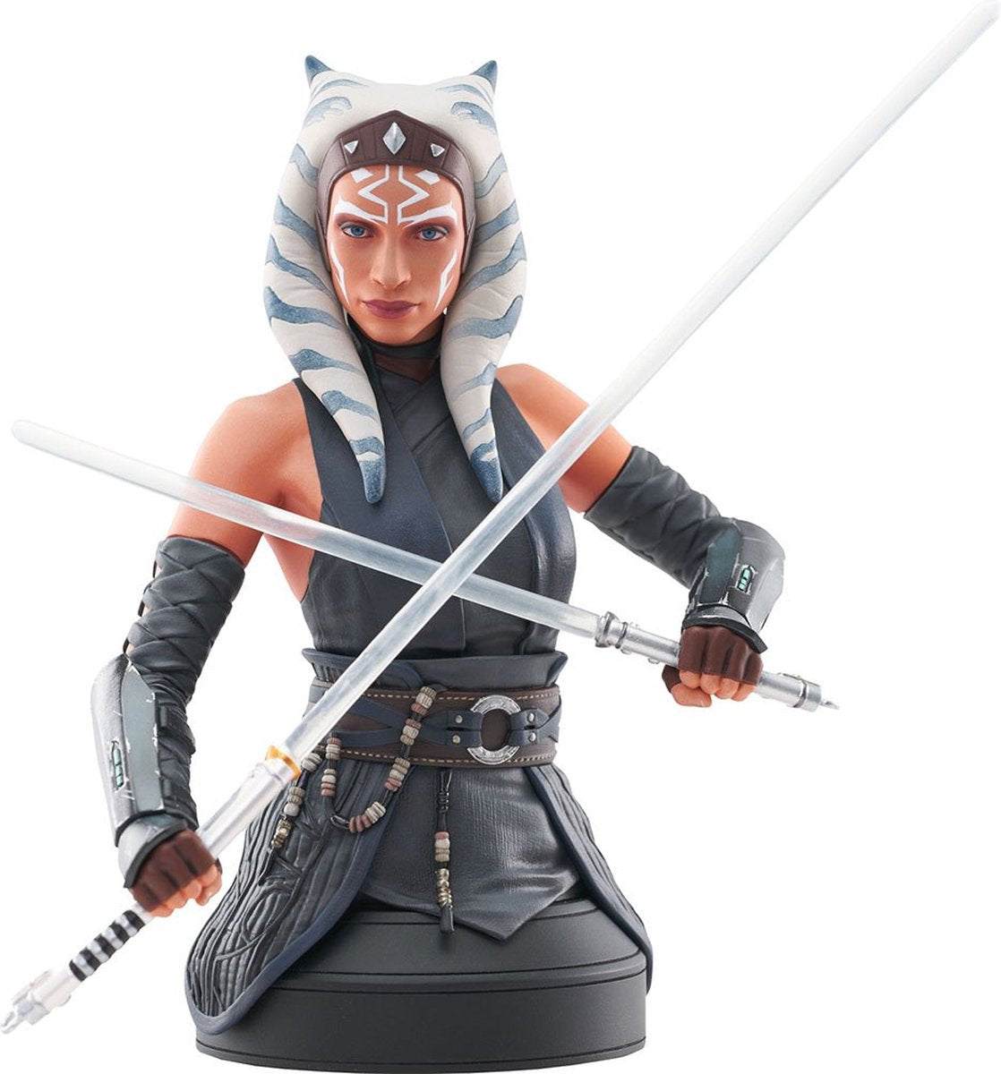 Star Wars Le Mandalorien Ahsoka Tano Mini Buste Figurine Noir