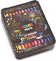 Set de craies pastel Posca 24 pièces - pastels créatifs pour enfants et adultes.