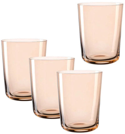 Verre Leonardo leggero 330ml cachi - set 4
