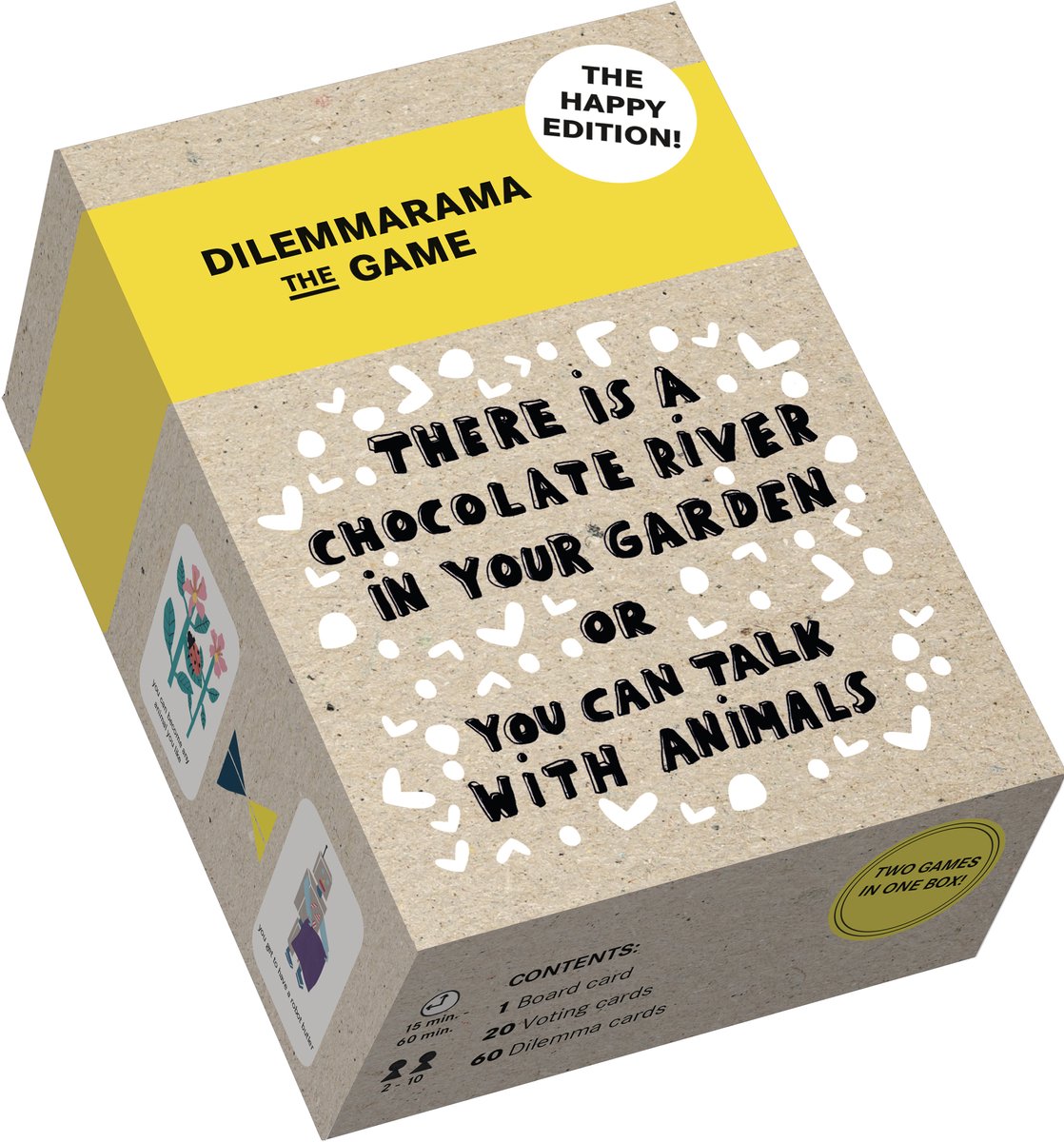 Dilemmarama le jeu - édition heureuse - jeu de cartes