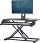 Fellowes corsivo - rehausseur assis-debout - avec ressort à gaz - ergonomique - pour le bureau