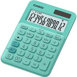 Calculatrice Casio MS-20UC-GN verte