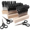Ciseaux pour enfants Creativ company, L : 14 cm, droitier-gaucher, noir, 1 set