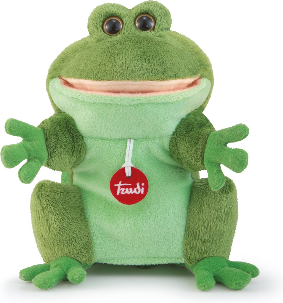 Grenouille à la main 23cm