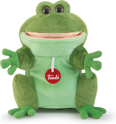 Grenouille à la main 23cm