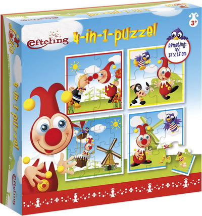 Bambolino Toys 4in1 Puzzle Jokie, 16e.