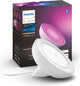 Lampe de table Philips hue bloom - lumière blanche et colorée - blanc