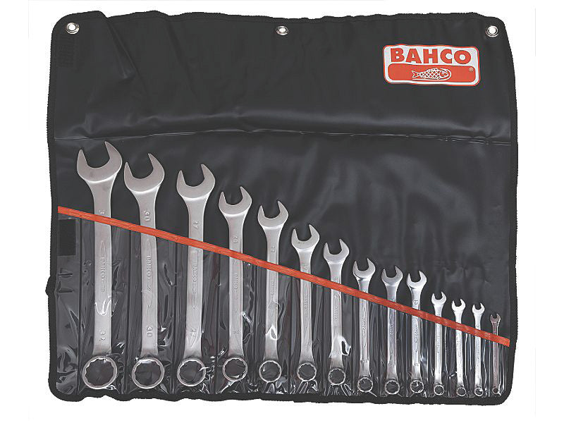Jeu de clés mixtes Bahco 17 pièces