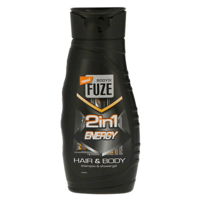 Body-x fuze nettoyant pour cheveux corporels 300 ml d'énergie