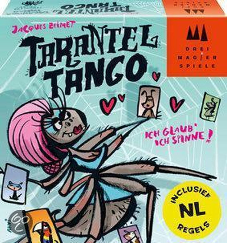 Trois magiciens jouent au tango tarentule : un jeu de réaction hilarant rempli de sons d'animaux et amusant et chaotique pour toute la famille