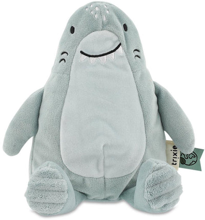 Trixie petite peluche Mr. Shark – 0m+ – idéal comme cadeau de maternité – tissu recyclé