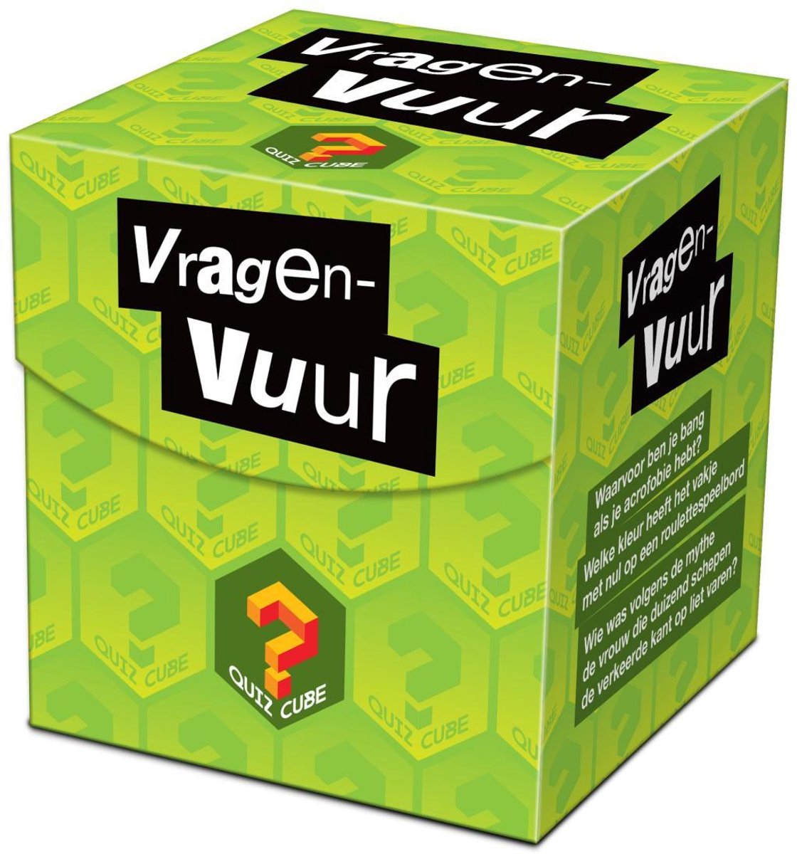 Feu de questions de cube de quiz d'usine amusante de Tucker