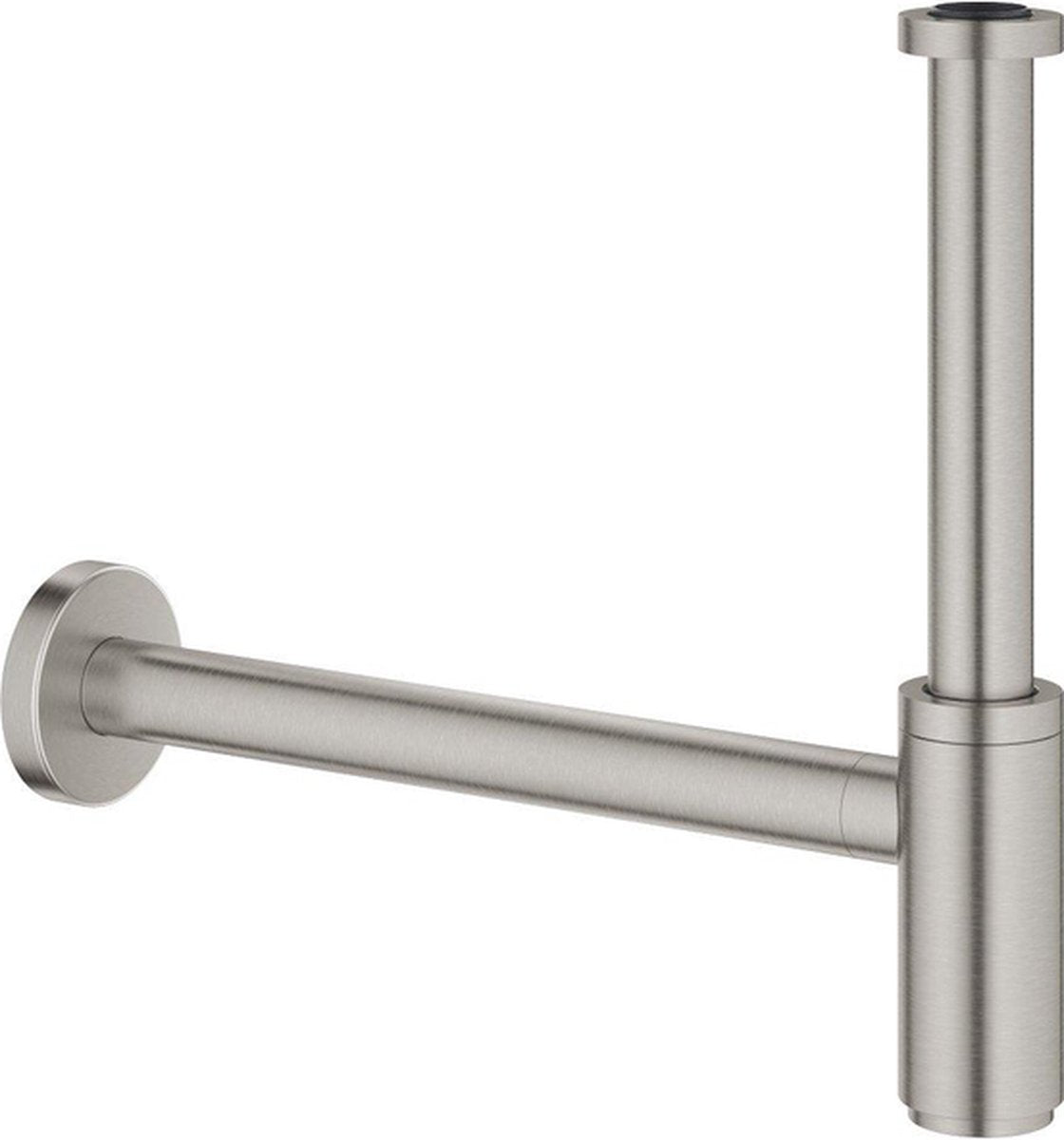Siphon design Grohe 1 1 4 supersteel minimaliste