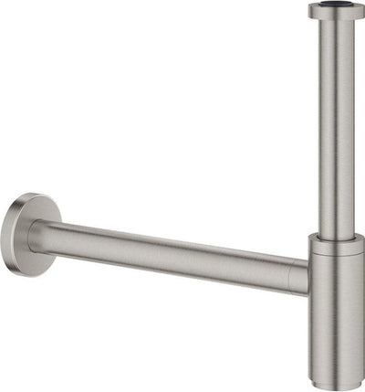 Siphon design Grohe 1 1 4 supersteel minimaliste