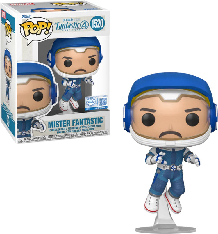 Funko-pop ! Les 4 Fantastiques : premiers pas - Monsieur Fantastique #1520 édition spéciale exclusive