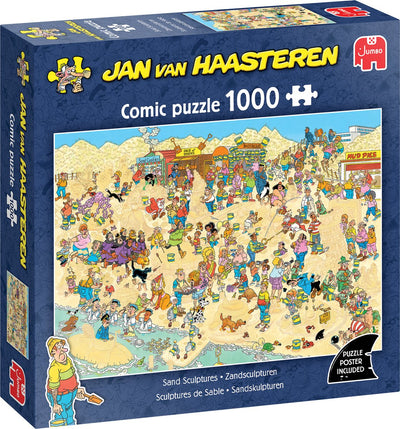 Jan van Haasteren Pluzzle - Sculptures de sable, 1000st.