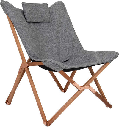 Bo-camp - urban outdoor - chaise relax - bloomsbury - l - polyester oxford - gris