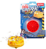 Toi-toys toupie à remontage amusante étincelle avec silex - afbeelding 1