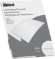 Ibico basics pochettes de plastification a4, brillantes - 100 microns - 100 pièces - transparentes