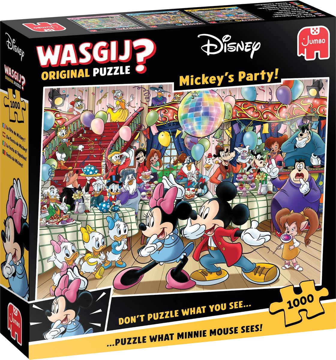 Jumbo Wasgij Puzzle original original, 1000st.
