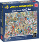 Puzzle Jumbo Jan van Haasteren - chez le coiffeur, 1000 pcs.