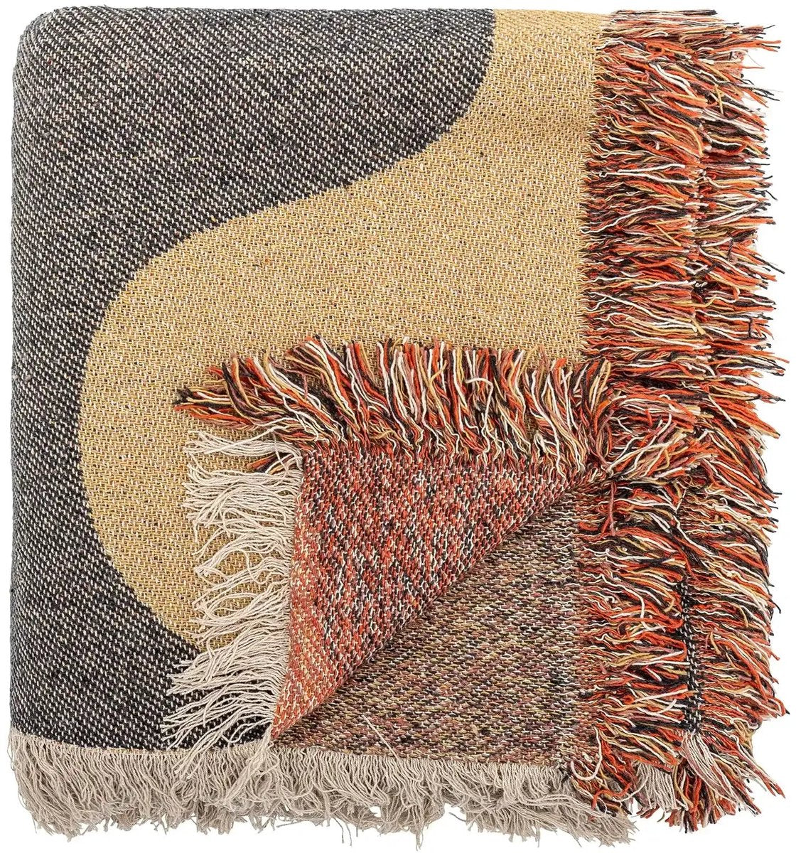 Bloomingville - plaid arni - coton recyclé - 130x160cm