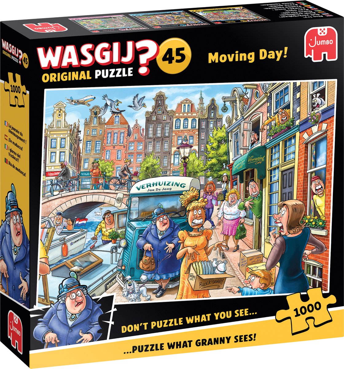 Jumbo wasgij original 45 - jour du déménagement ! (1000)