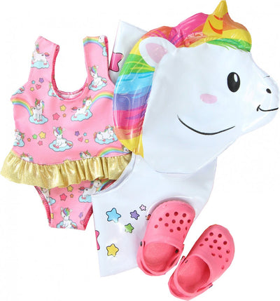 Helless Dolls Swim Set Unicorn, 35-45 cm
