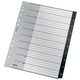 Leitz recycle index 1208 a4 maxi co2 noir neutre 10 onglets 11 trous 90% recyclé