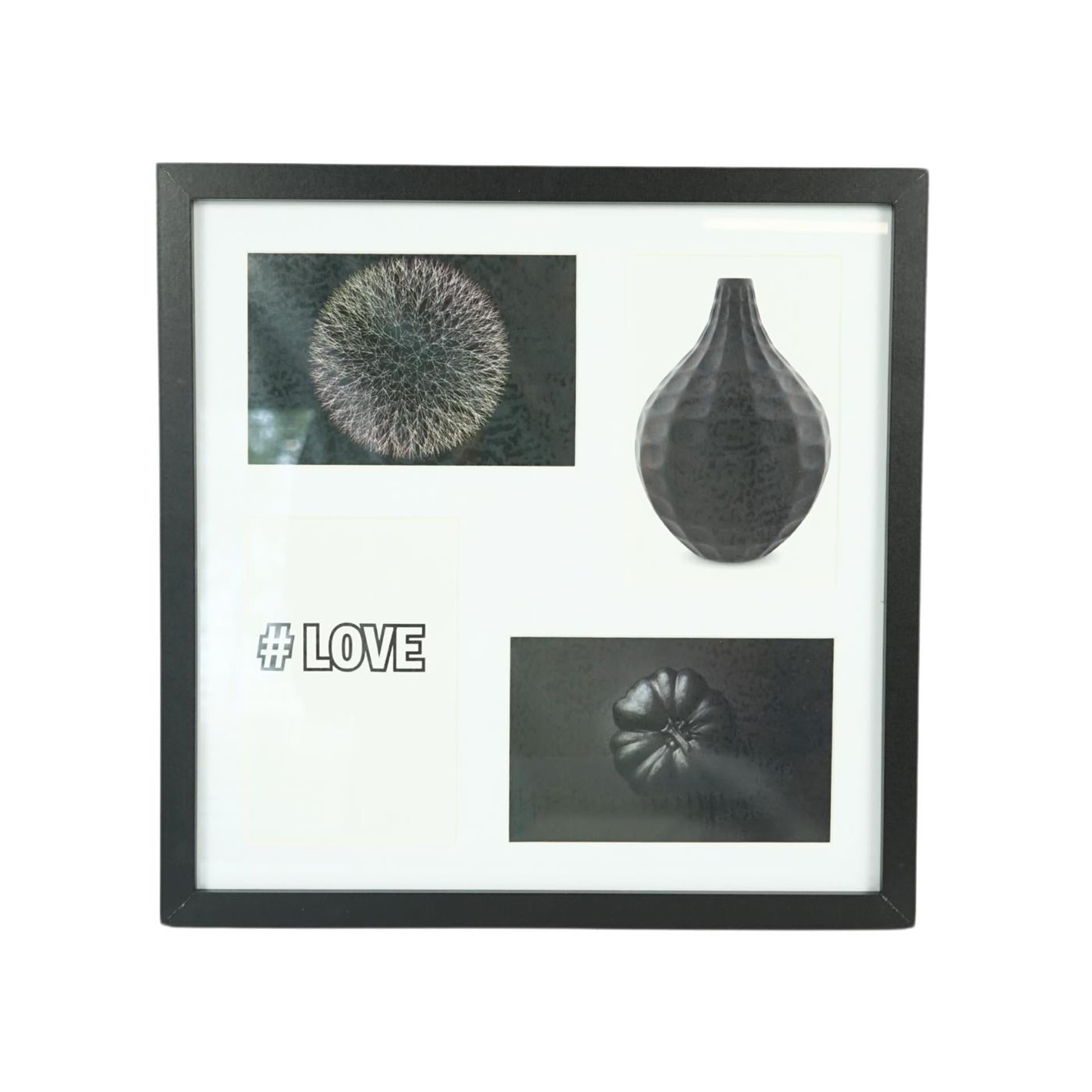 Cadre photo 30x30cm pour 4 photos 10x15cm